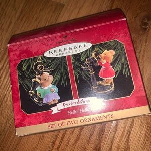 hello ,hello keepsake ornaments